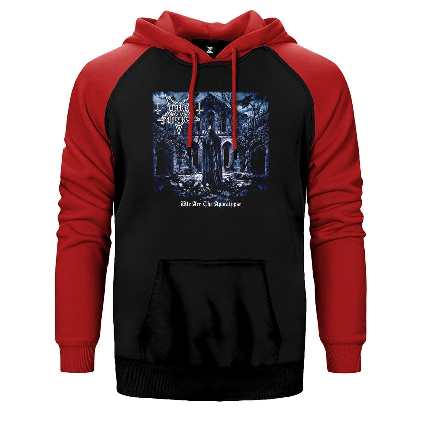 Dark Funeral We Are The Apocalypse Çift Renk Reglan Kol Sweatshirt / Hoodie