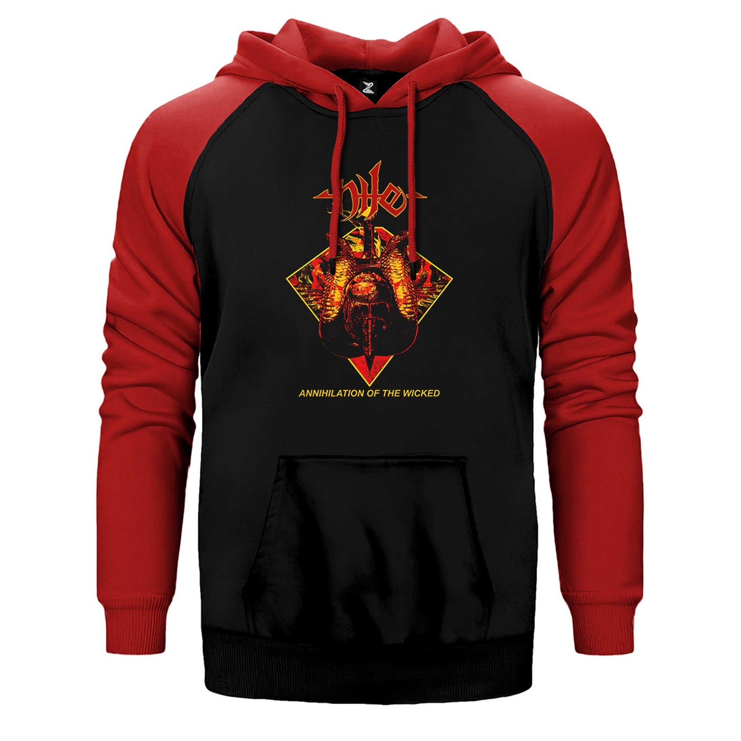 Nile Annihilation of the Wicked Çift Renk Reglan Kol Sweatshirt / Hoodie