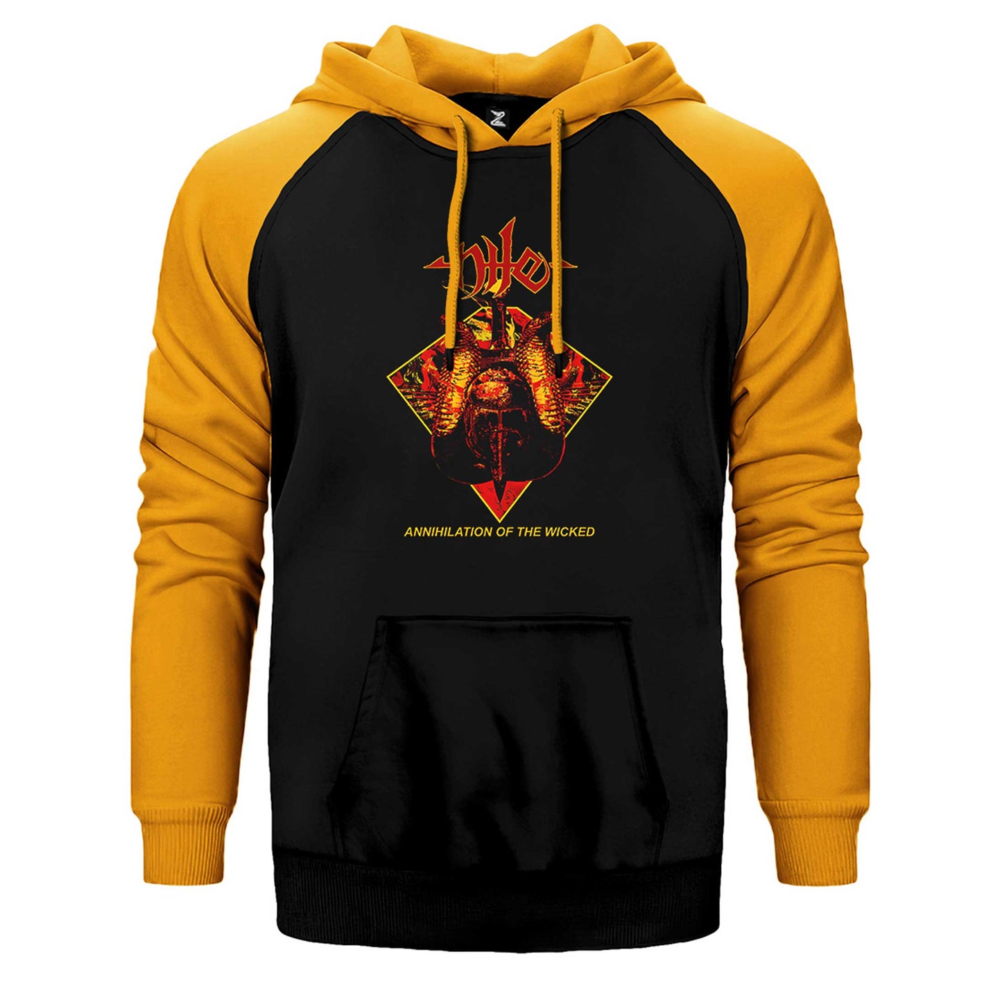 Nile Annihilation of the Wicked Çift Renk Reglan Kol Sweatshirt / Hoodie