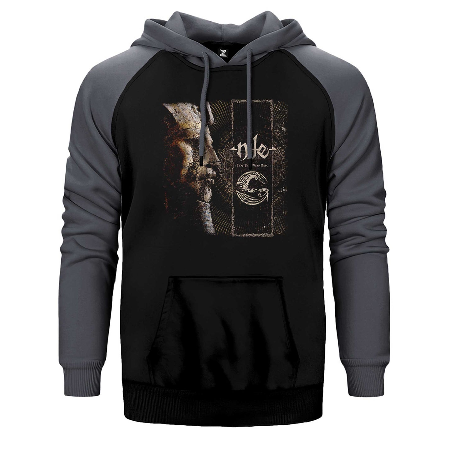 Nile Those Whom the Gods Detest Çift Renk Reglan Kol Sweatshirt / Hoodie