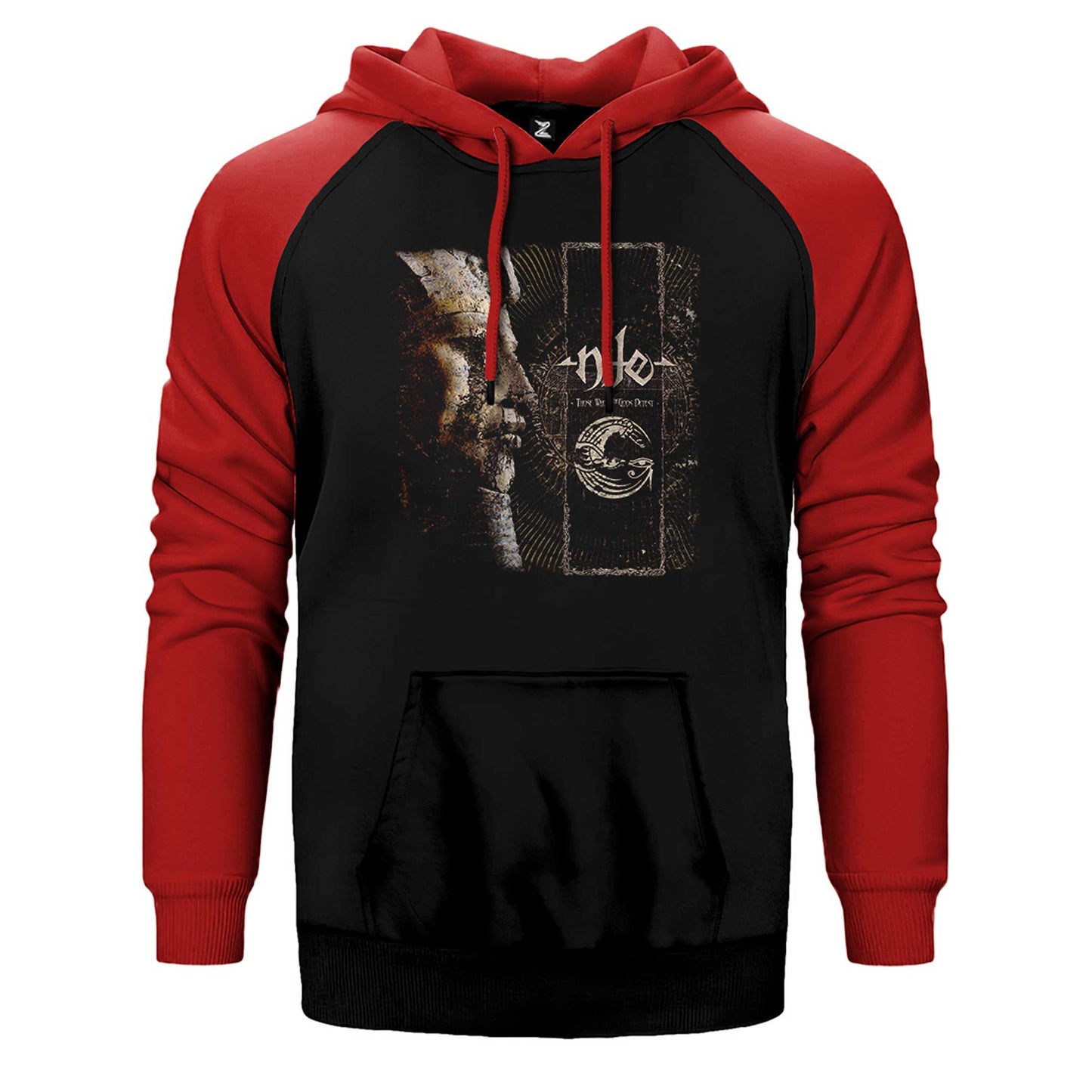 Nile Those Whom the Gods Detest Çift Renk Reglan Kol Sweatshirt / Hoodie