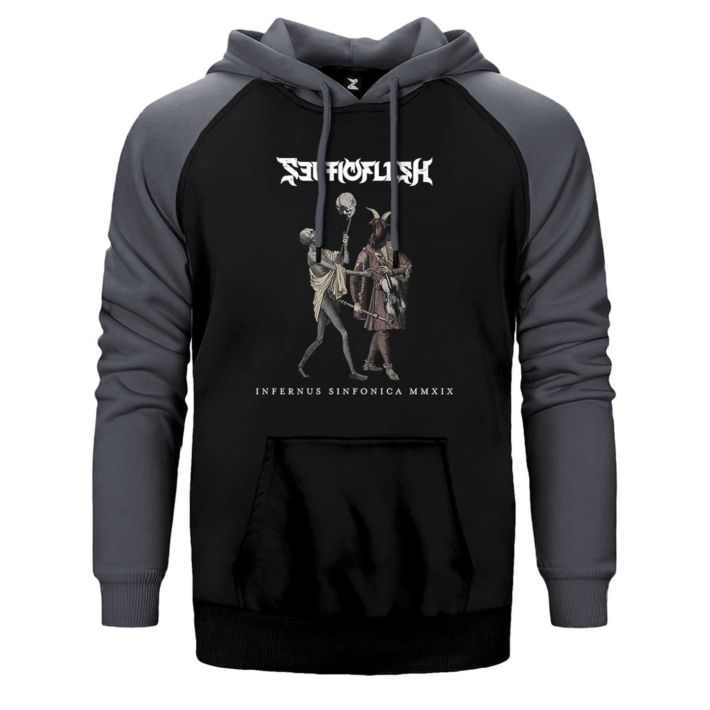 Septicflesh Infernus Sinfonica MMXIX Çift Renk Reglan Kol Sweatshirt / Hoodie