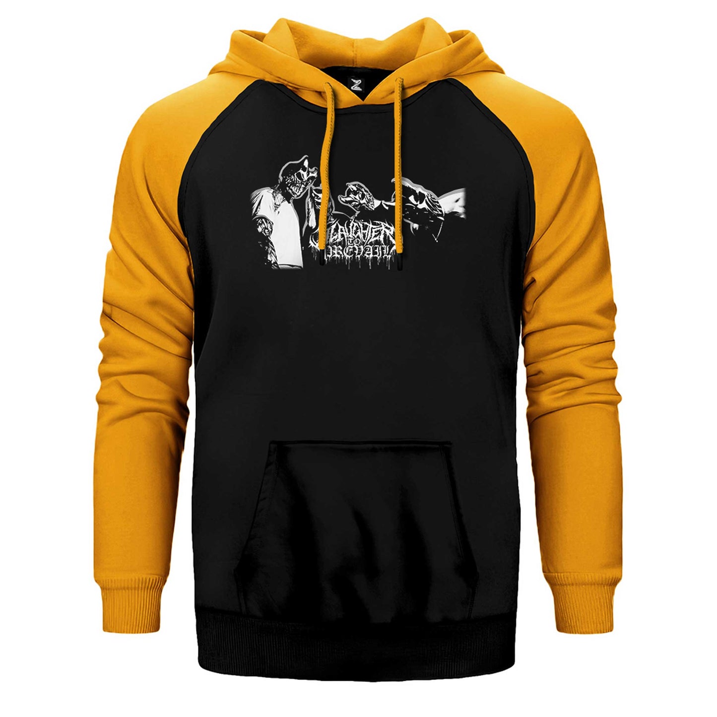 Slaughter To Prevail Group Çift Renk Reglan Kol Sweatshirt / Hoodie