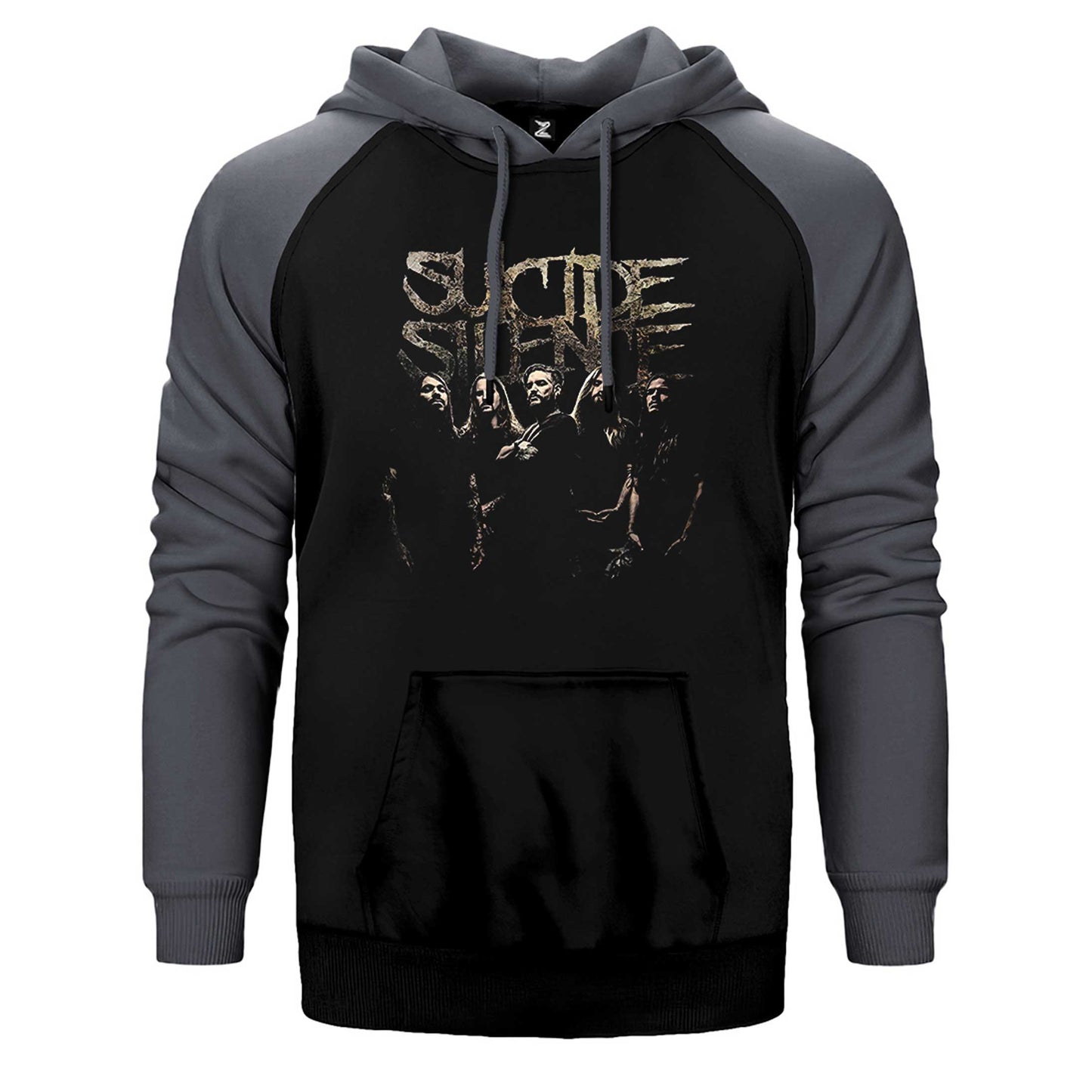 Suicide Silence 2017 Album Çift Renk Reglan Kol Sweatshirt / Hoodie
