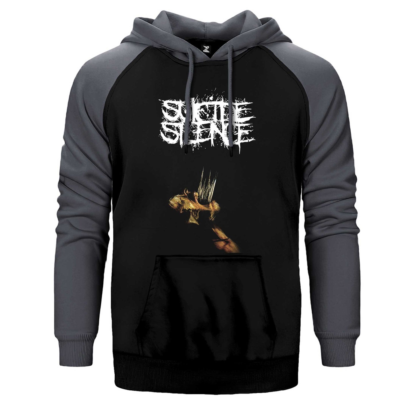 Suicide Silence The Cleansing Çift Renk Reglan Kol Sweatshirt / Hoodie