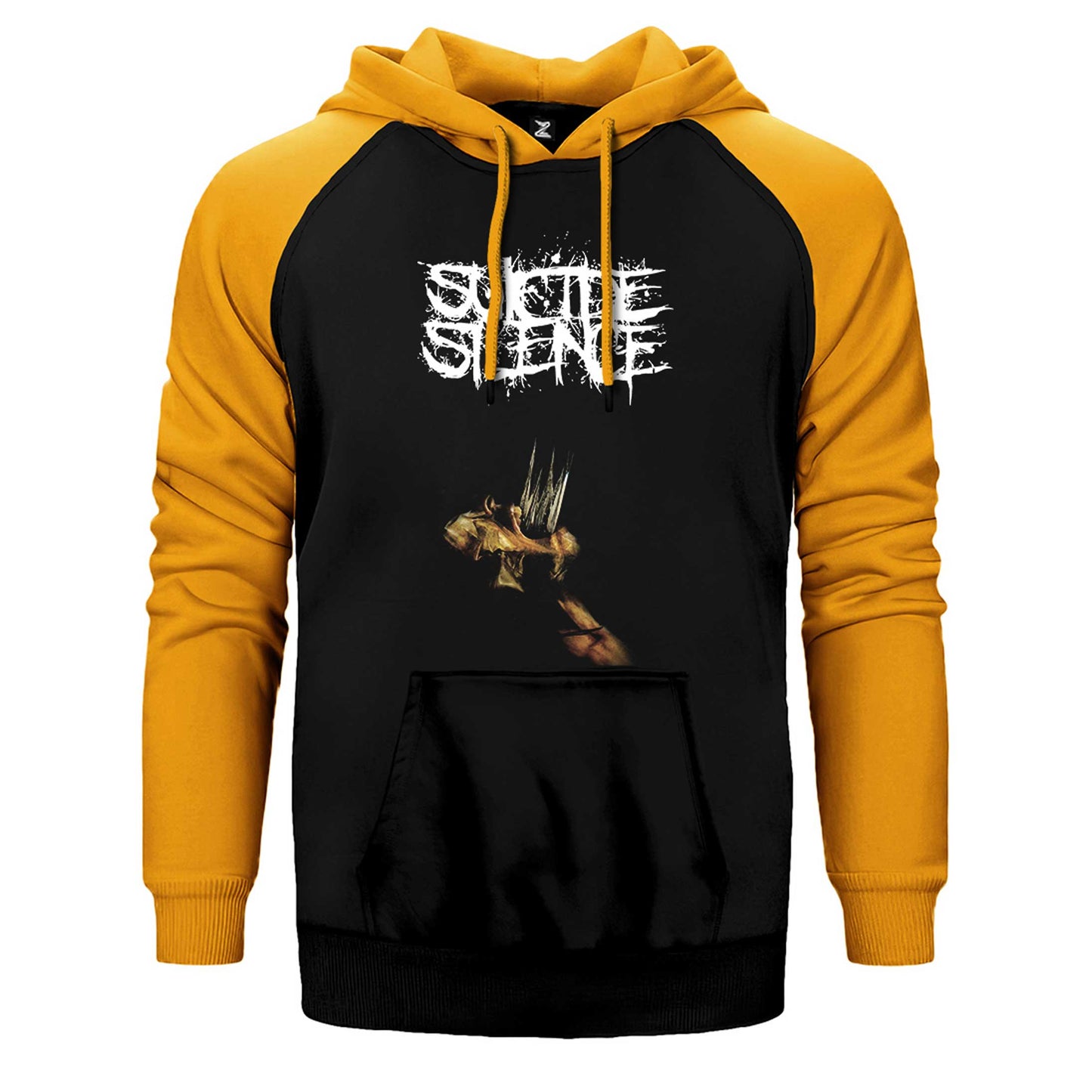 Suicide Silence The Cleansing Çift Renk Reglan Kol Sweatshirt / Hoodie