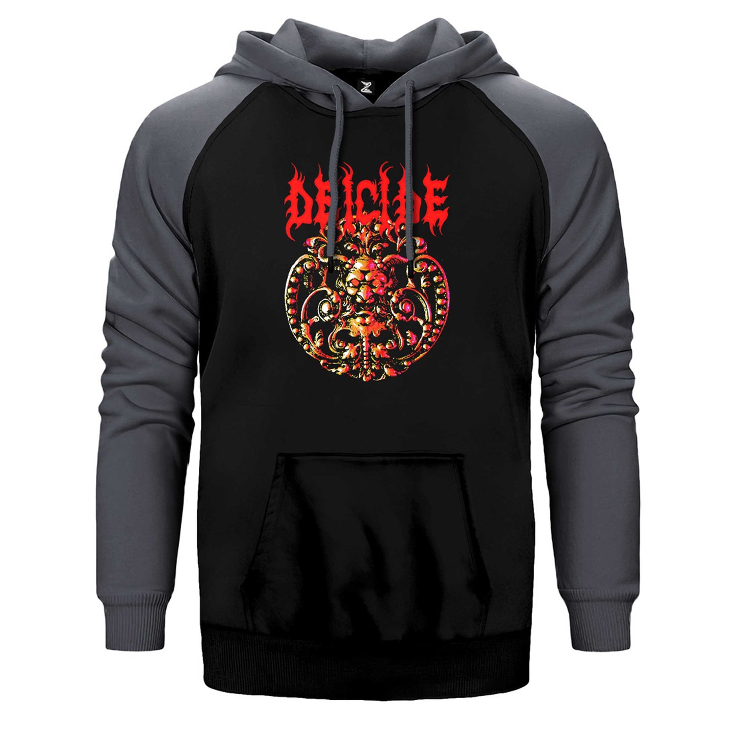 Deicide Album Çift Renk Reglan Kol Sweatshirt / Hoodie