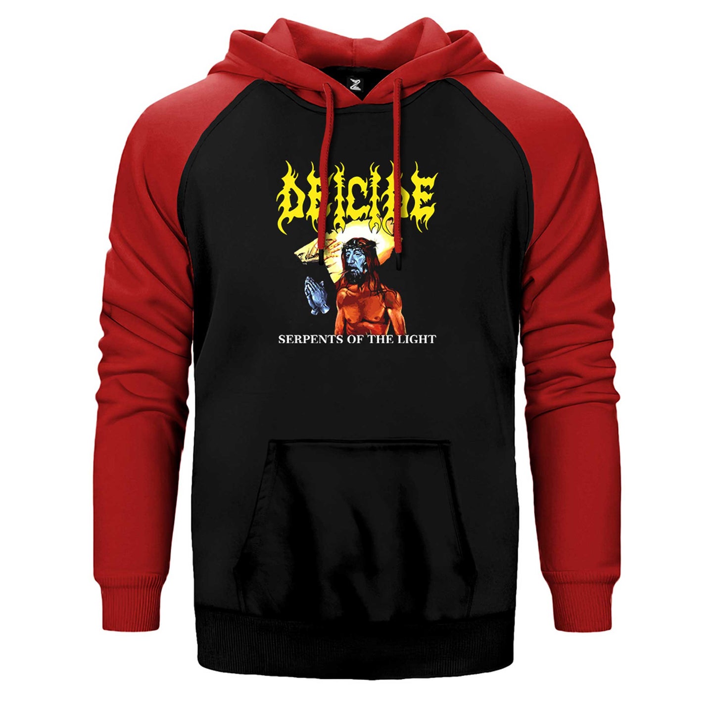 Deicide Serpents Of The Lıght Çift Renk Reglan Kol Sweatshirt / Hoodie