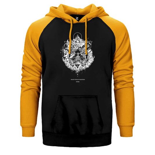 Bullet for My Valentine Fever Çift Renk Reglan Kol Sweatshirt / Hoodie