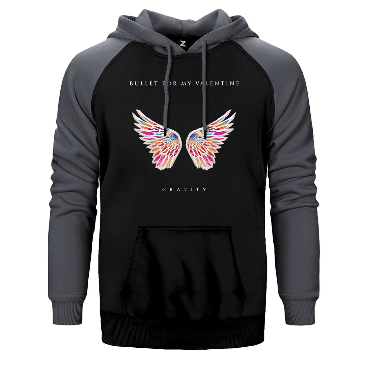 Bullet for My Valentine Gravity Çift Renk Reglan Kol Sweatshirt / Hoodie