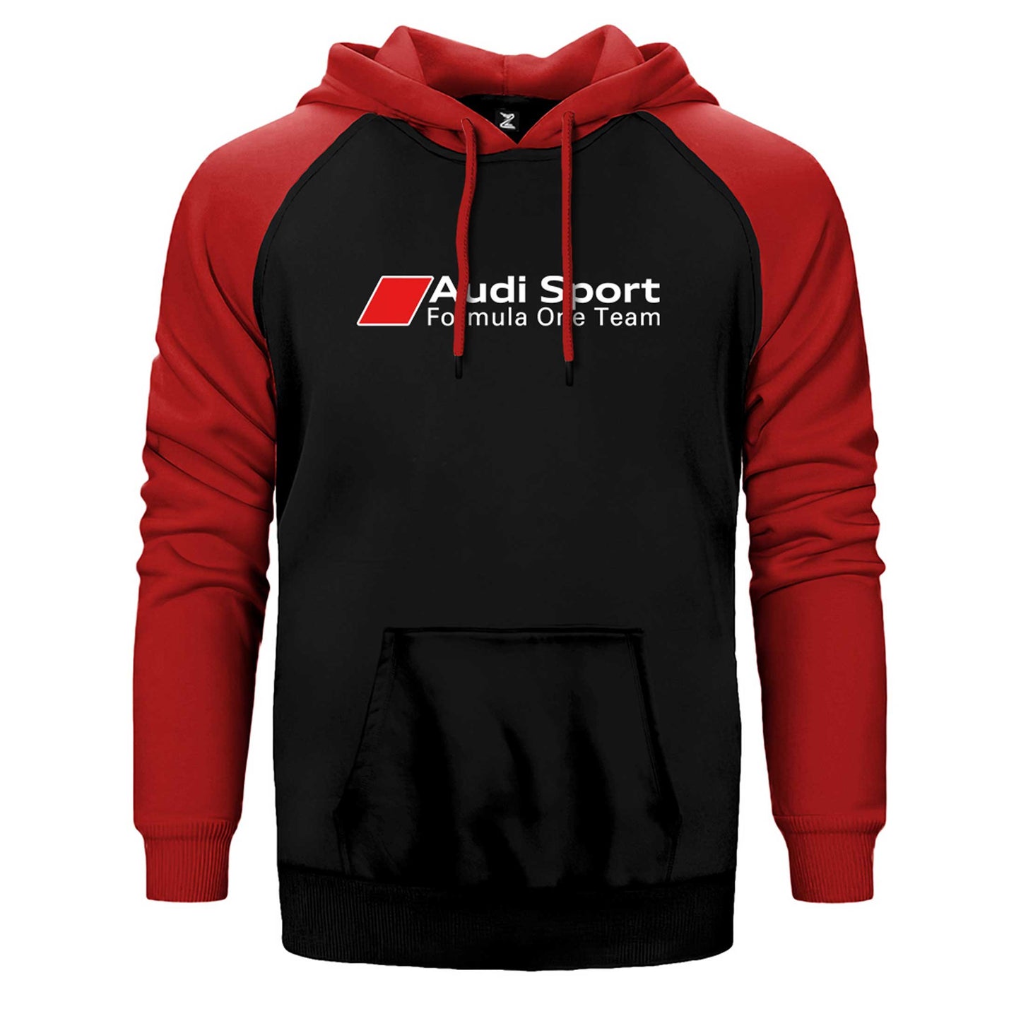 F1 Audi Formula One Çift Renk Reglan Kol Sweatshirt / Hoodie