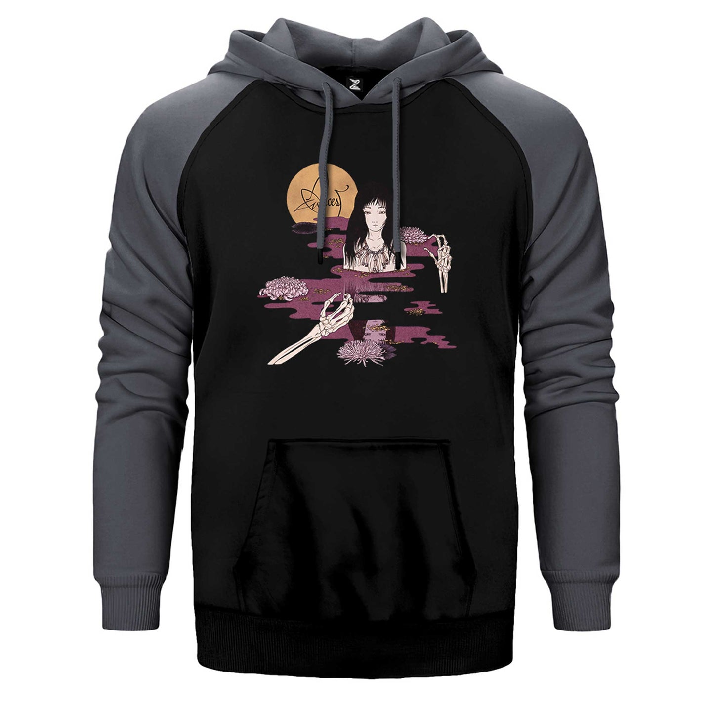 Alcest Kodama Çift Renk Reglan Kol Sweatshirt / Hoodie