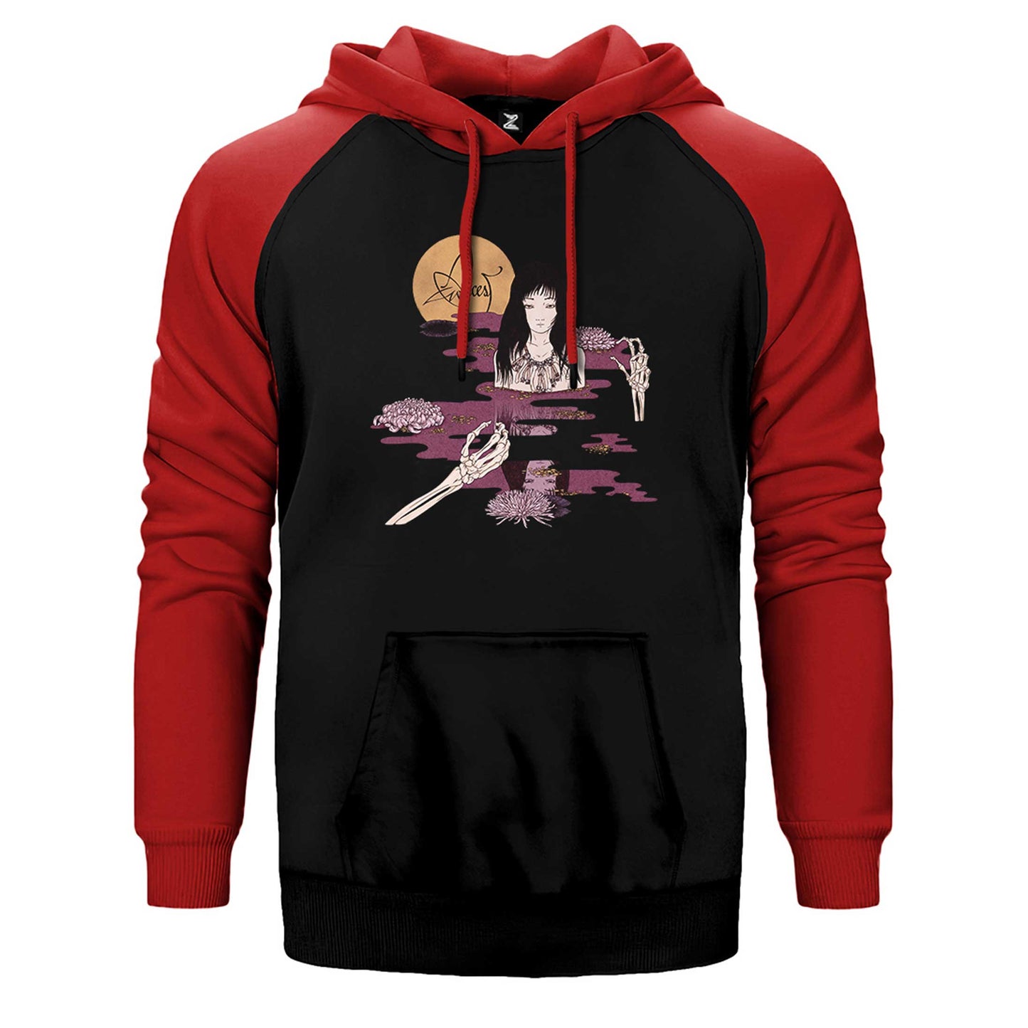 Alcest Kodama Çift Renk Reglan Kol Sweatshirt / Hoodie