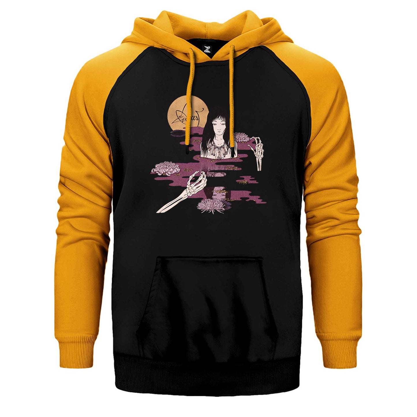 Alcest Kodama Çift Renk Reglan Kol Sweatshirt / Hoodie