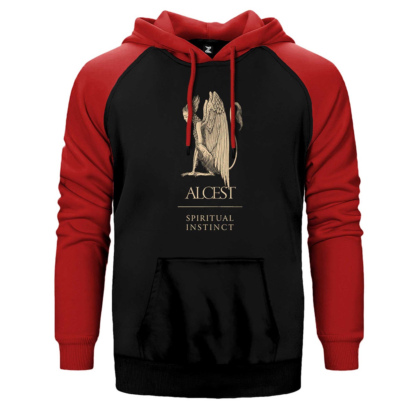 Alcest Spiritual İnstinct Çift Renk Reglan Kol Sweatshirt / Hoodie