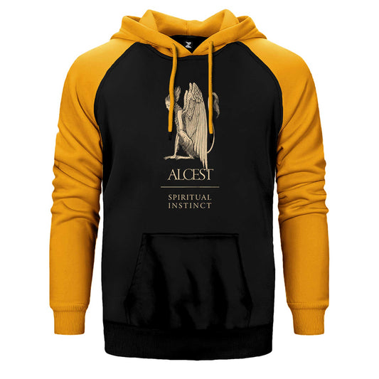 Alcest Spiritual İnstinct Çift Renk Reglan Kol Sweatshirt / Hoodie