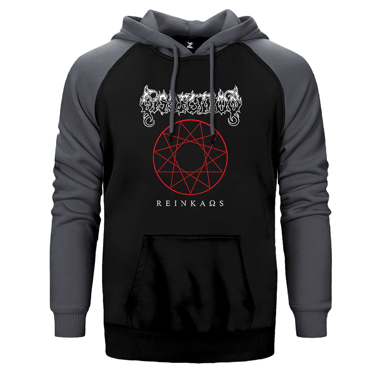 Dissection Reinkaos Çift Renk Reglan Kol Sweatshirt / Hoodie