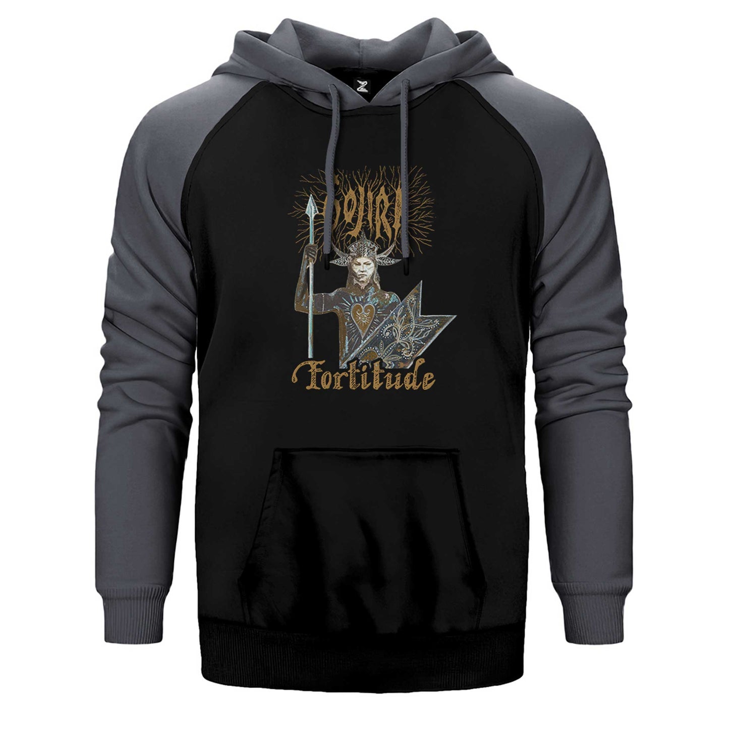 Gojira Fortitude Çift Renk Reglan Kol Sweatshirt / Hoodie