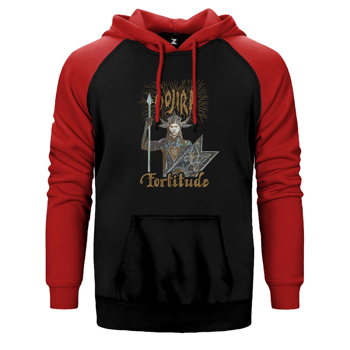 Gojira Fortitude Çift Renk Reglan Kol Sweatshirt / Hoodie