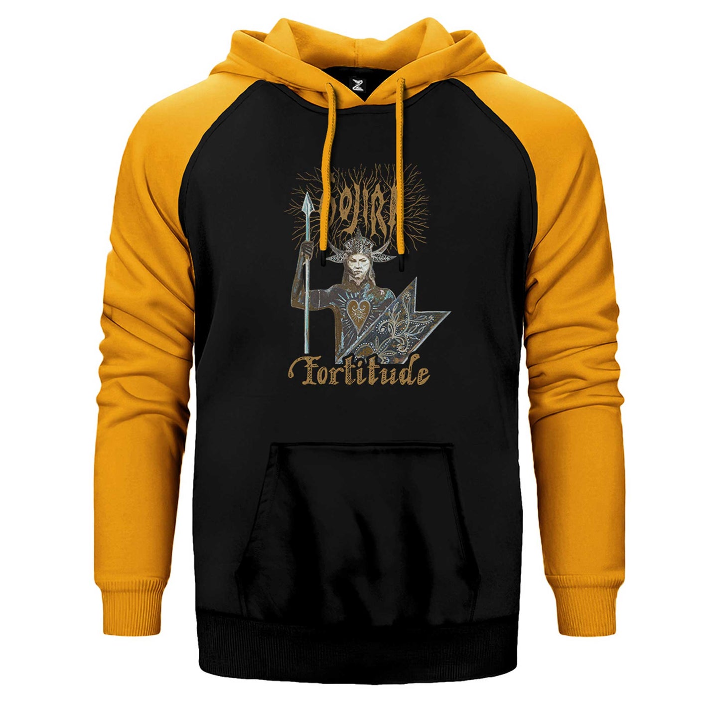 Gojira Fortitude Çift Renk Reglan Kol Sweatshirt / Hoodie