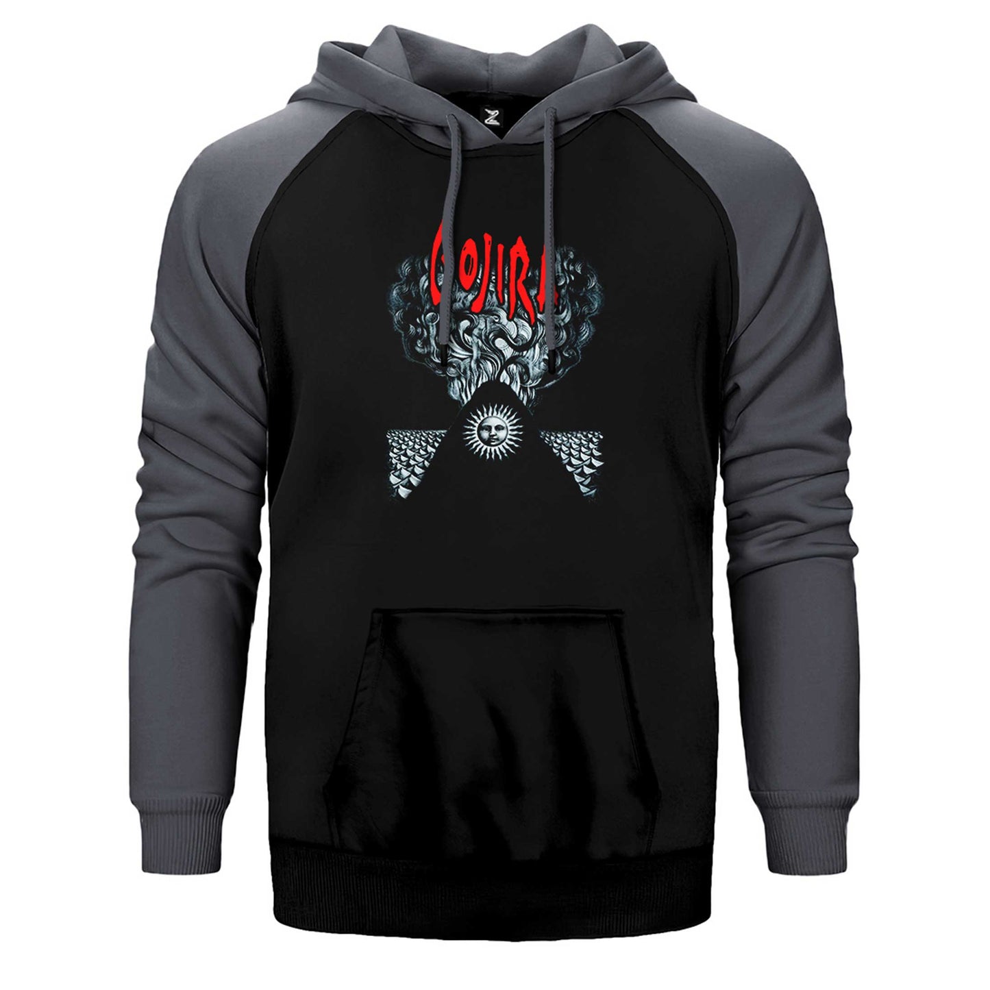 Gojira Magma Çift Renk Reglan Kol Sweatshirt / Hoodie