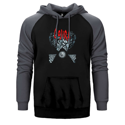 Gojira Magma Çift Renk Reglan Kol Sweatshirt / Hoodie