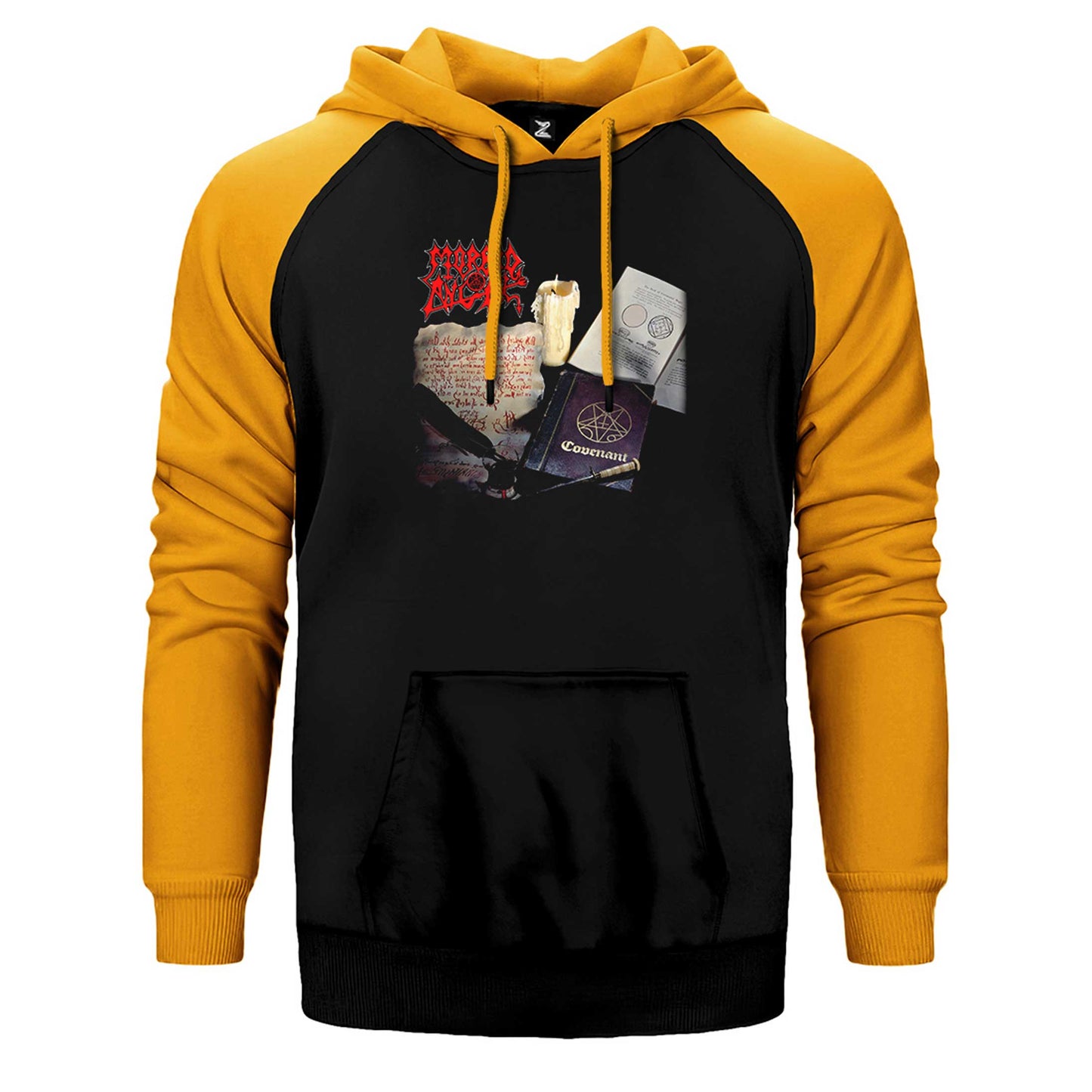 Morbid Angel Covenant Çift Renk Reglan Kol Sweatshirt / Hoodie