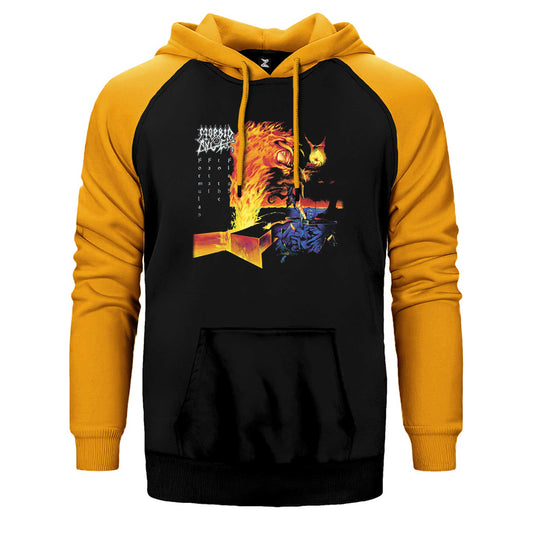 Morbid Angel Formulas Fatal to the Flesh Çift Renk Reglan Kol Sweatshirt / Hoodie