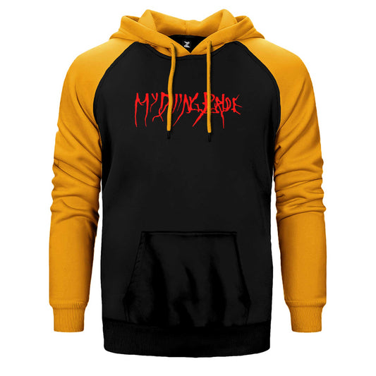 My Dying Bride Logo Çift Renk Reglan Kol Sweatshirt / Hoodie