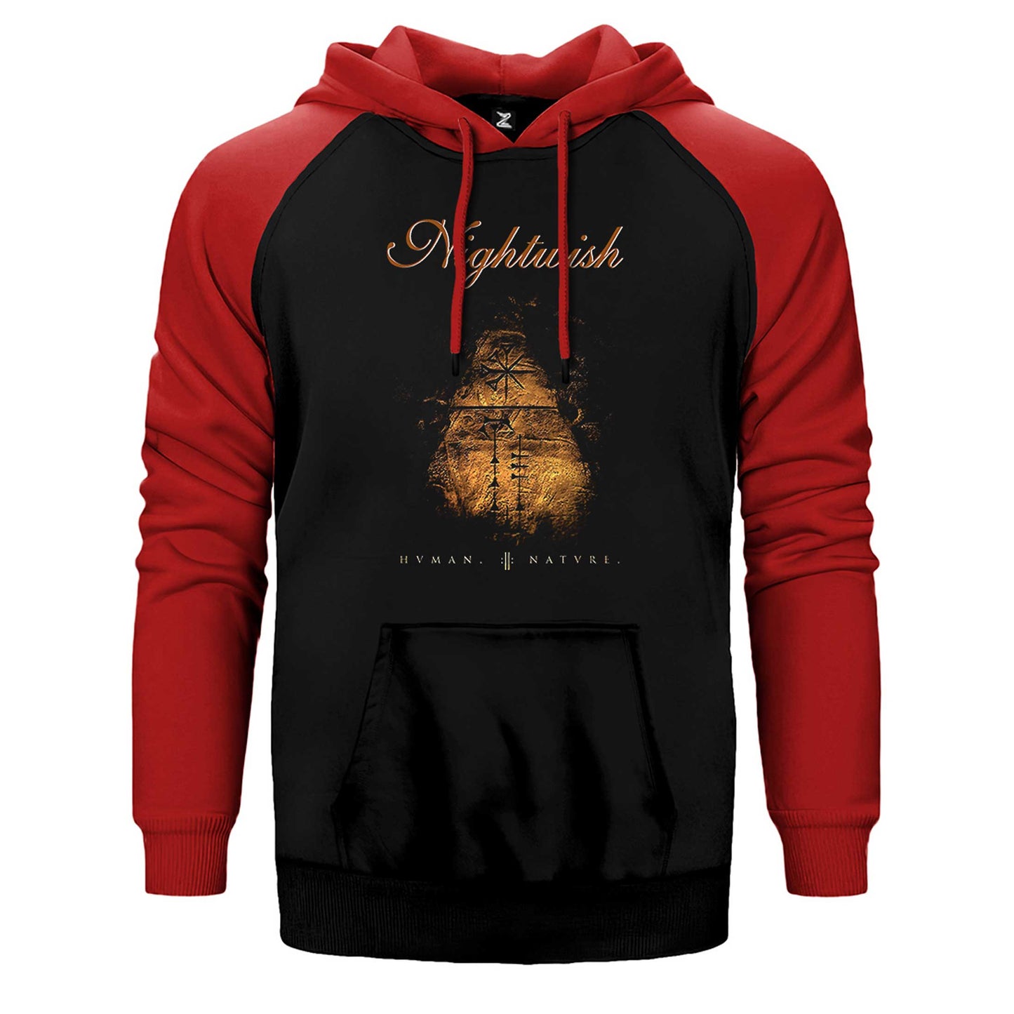 Nightwish Human II Nature Çift Renk Reglan Kol Sweatshirt / Hoodie
