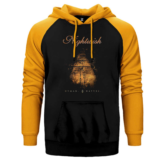 Nightwish Human II Nature Çift Renk Reglan Kol Sweatshirt / Hoodie