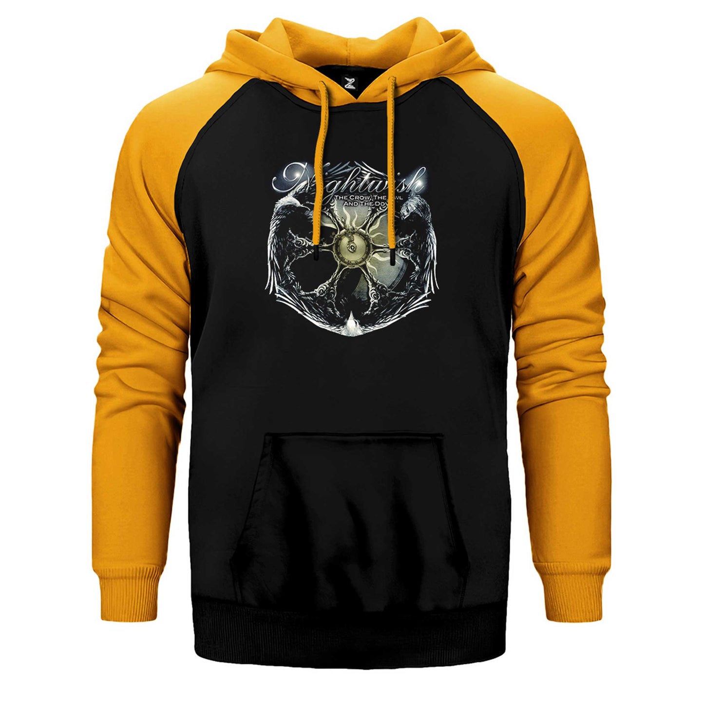 Nightwish The Crow The Owl Çift Renk Reglan Kol Sweatshirt / Hoodie