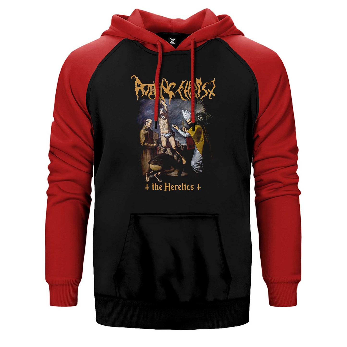 Rotting Christ The Heretics Çift Renk Reglan Kol Sweatshirt / Hoodie