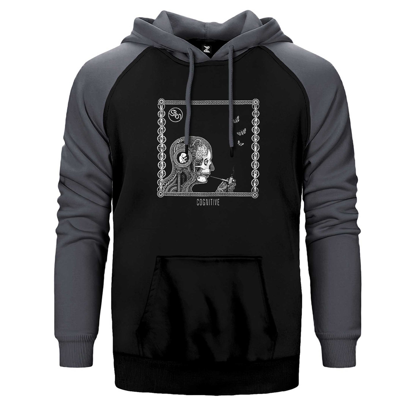 Soen Cognitive Çift Renk Reglan Kol Sweatshirt / Hoodie