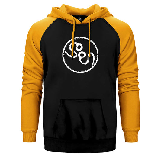 Soen Logo Çift Renk Reglan Kol Sweatshirt / Hoodie