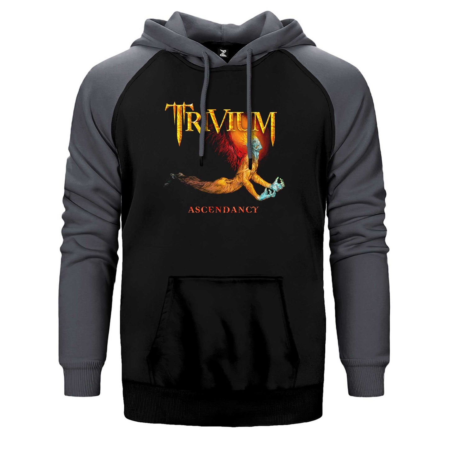 Trivium Ascendancy Çift Renk Reglan Kol Sweatshirt / Hoodie