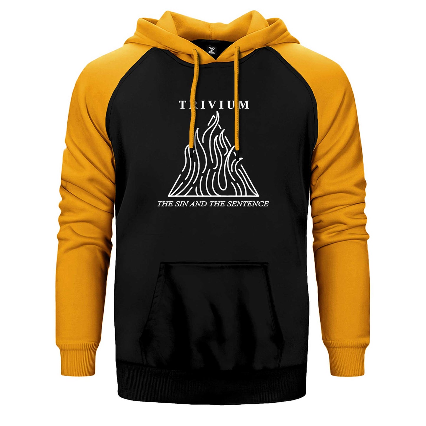 Trivium The Sin And The Sentence Çift Renk Reglan Kol Sweatshirt / Hoodie