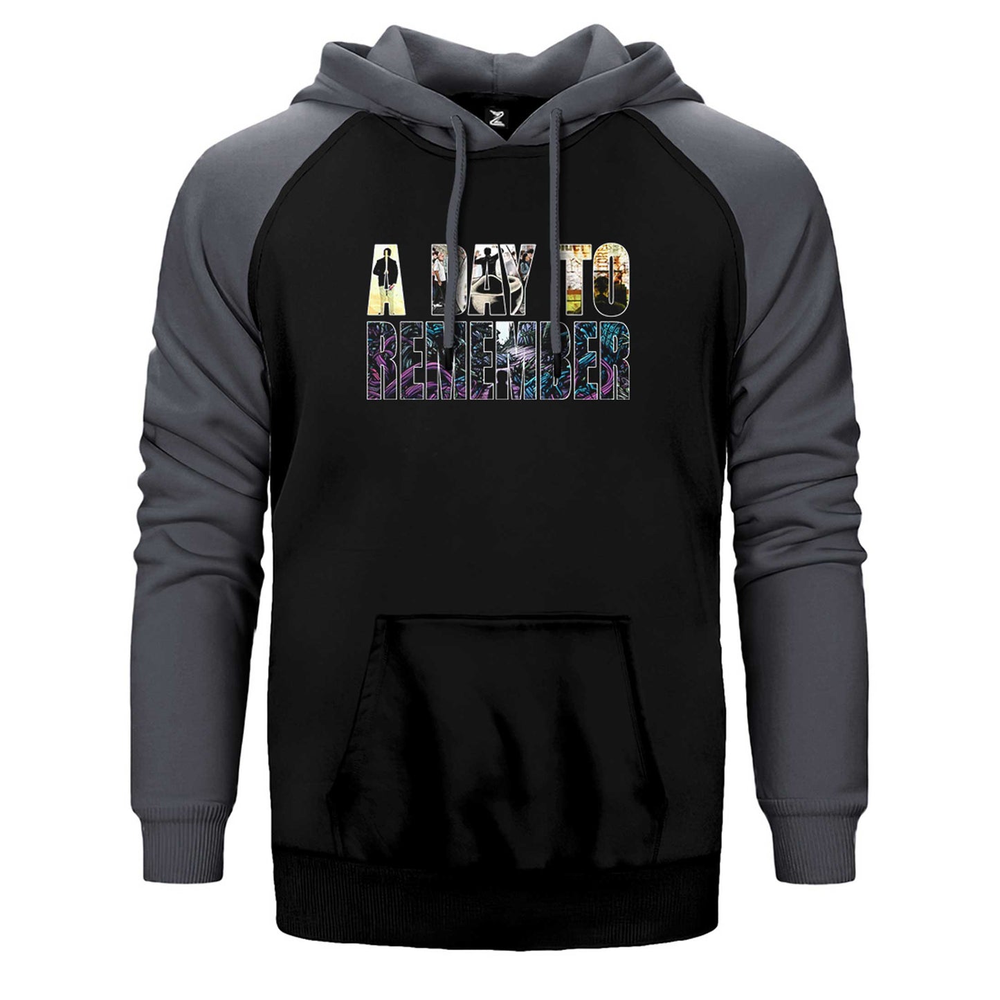 A Day Remember Albums Çift Renk Reglan Kol Sweatshirt / Hoodie