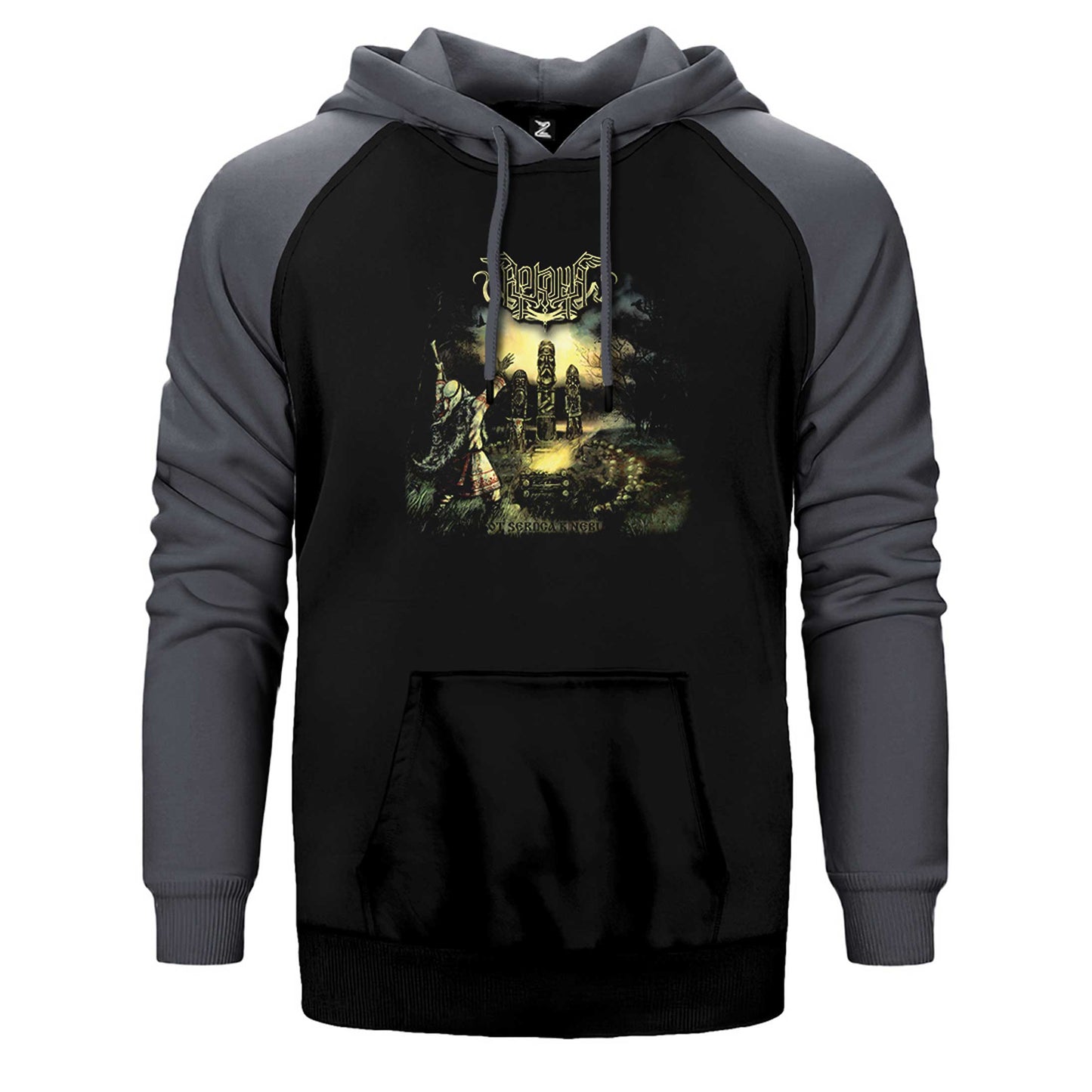 Arkona Ot Serdtsa K Nebu Çift Renk Reglan Kol Sweatshirt / Hoodie