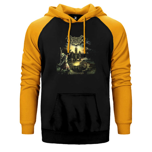 Arkona Ot Serdtsa K Nebu Çift Renk Reglan Kol Sweatshirt / Hoodie