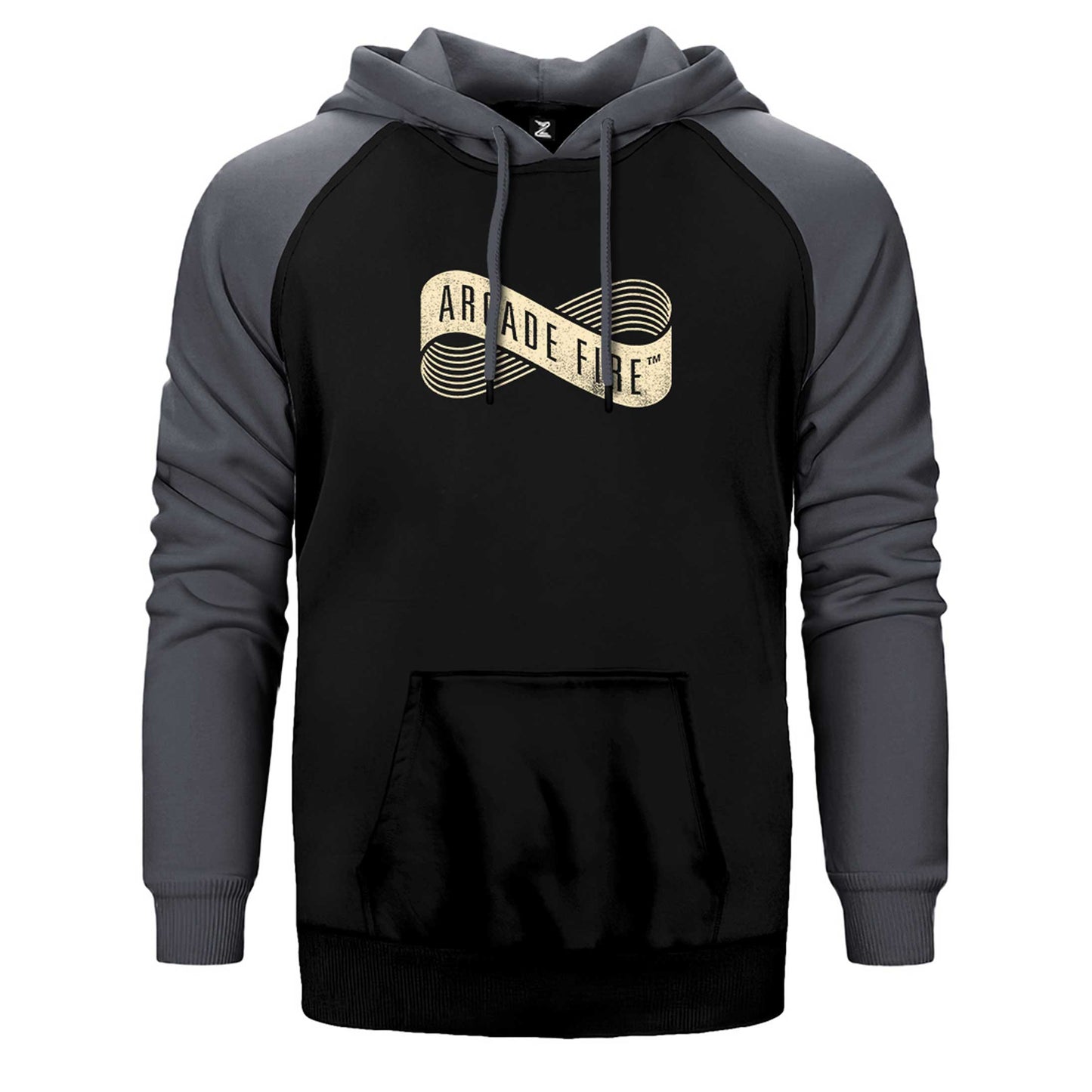 Arcade Fire Live On Stage Çift Renk Reglan Kol Sweatshirt / Hoodie