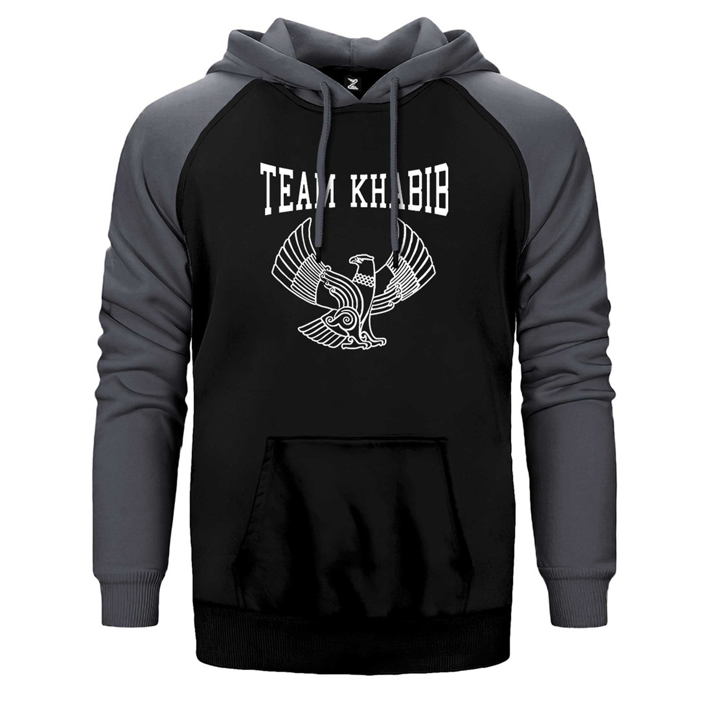 Khabib Nurmagomedov Team Essential Çift Renk Reglan Kol Sweatshirt / Hoodie