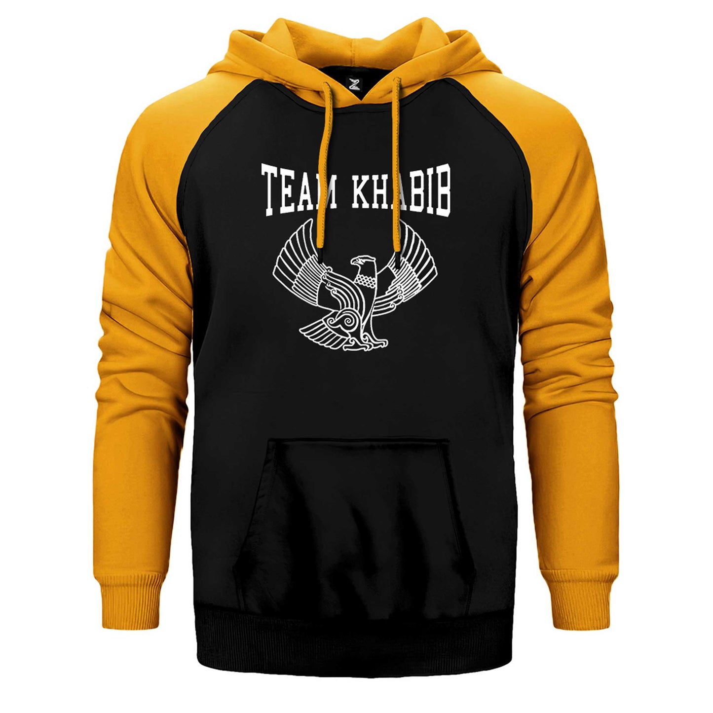 Khabib Nurmagomedov Team Essential Çift Renk Reglan Kol Sweatshirt / Hoodie