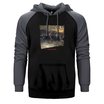 Bathory Blood Fire Death Çift Renk Reglan Kol Sweatshirt / Hoodie