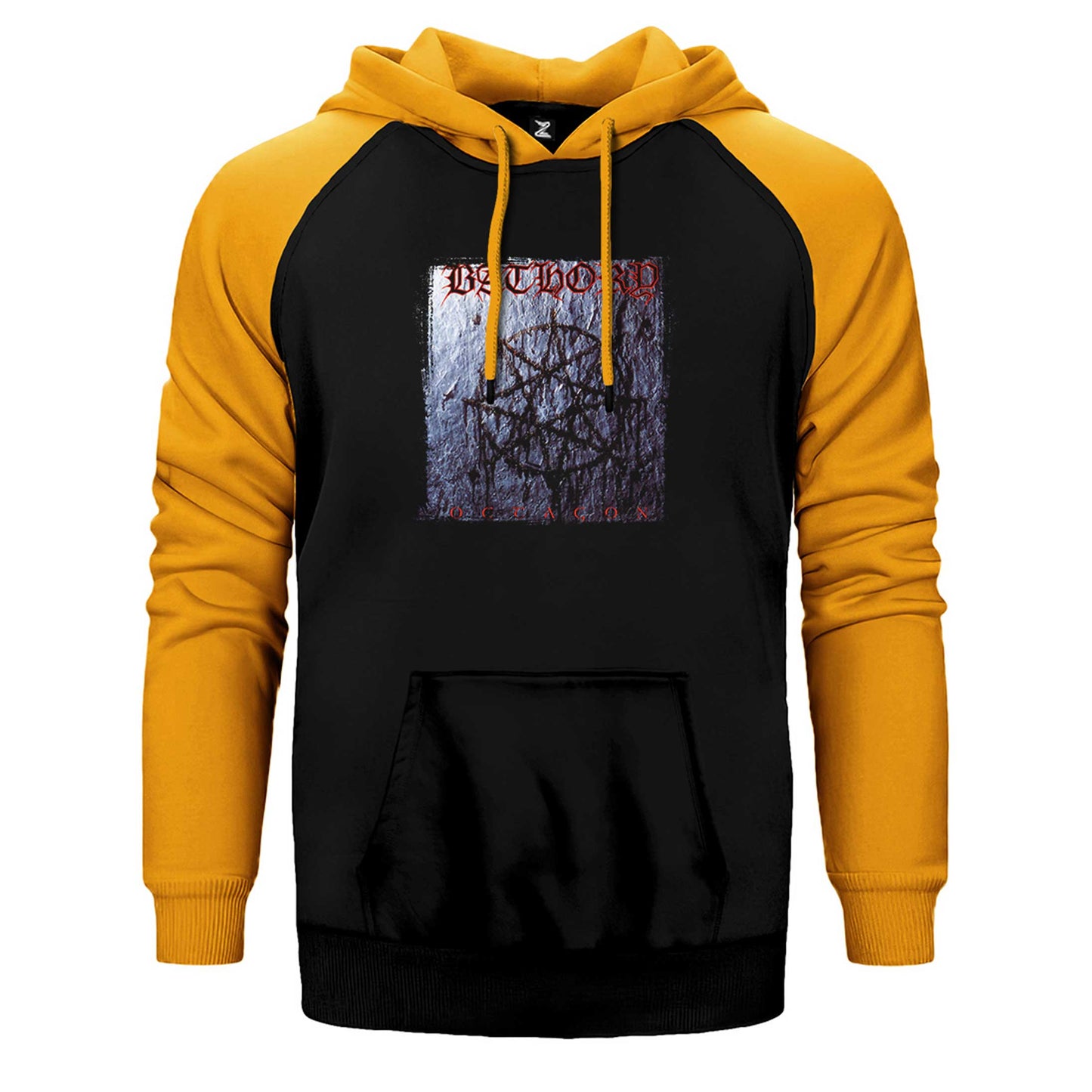 Bathory Octagon Çift Renk Reglan Kol Sweatshirt / Hoodie