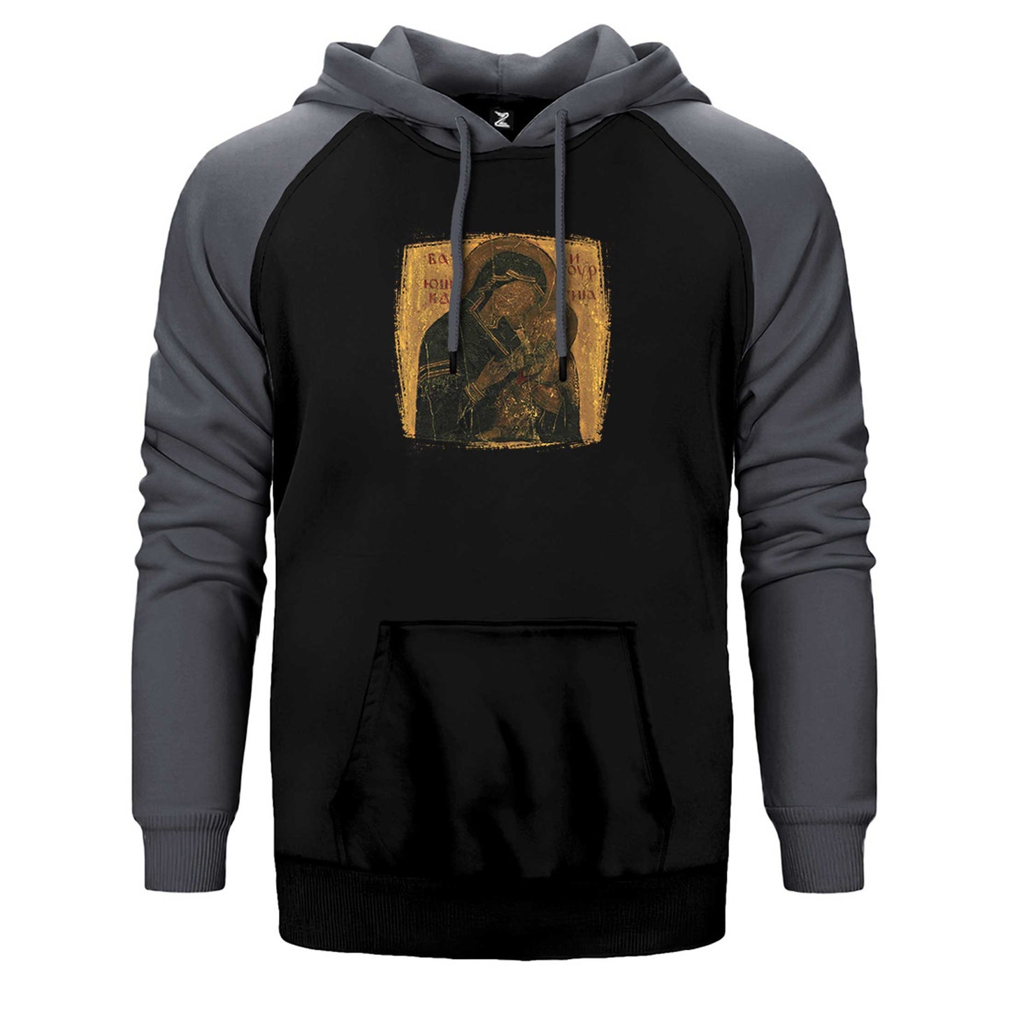 Batushka Panihida Çift Renk Reglan Kol Sweatshirt / Hoodie