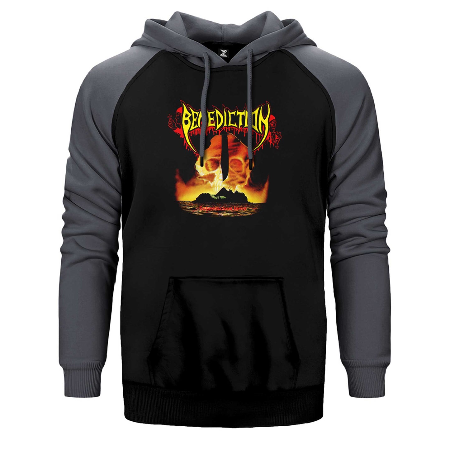 Benediction Subconscious Terror Çift Renk Reglan Kol Sweatshirt / Hoodie