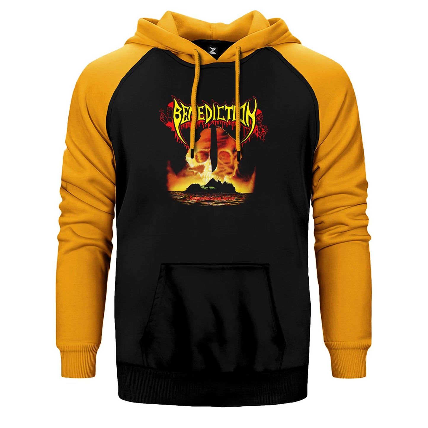 Benediction Subconscious Terror Çift Renk Reglan Kol Sweatshirt / Hoodie