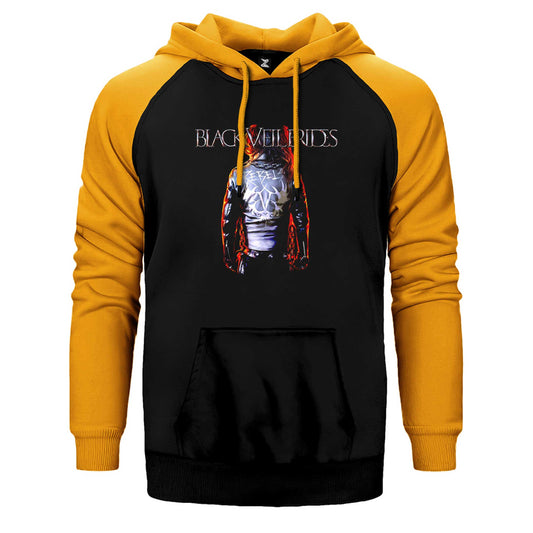Black Veil Brides Rebels Çift Renk Reglan Kol Sweatshirt / Hoodie