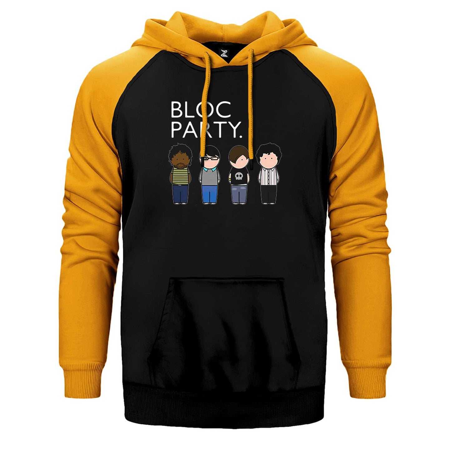 Bloc Party Grup Çift Renk Reglan Kol Sweatshirt / Hoodie